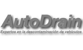 AutoDrain expertos en la descontaminación de vehículos - Gris - logo
